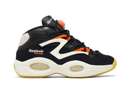 Кроссовки Question Pump Reebok, черный h06496 | core black/classic white/chalk