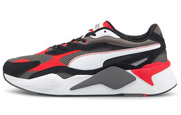 Кроссовки Puma Rs-x3 Twill Air Mesh 'Black White Red' 368845-02