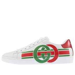 Кроссовки ace 'interlocking g' Gucci, белый 577145-a38v0-9062 | white