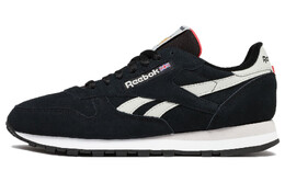 Кроссовки Reebok Classic Leather Unisex, черный/белый 100032774 | black