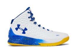 Кроссовки Curry 1 Retro 2021 Under Armour, белый 3024397 100 | white/taxi/royal