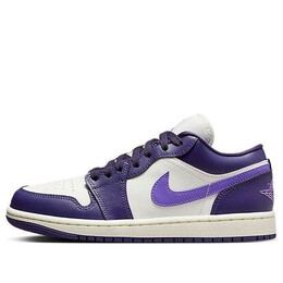 Nike Кроссовки (WMNS) Air Jordan 1 Low 'Purple Sail', фиолетовый dc0774-502 | sky j purple/action grape-sail
