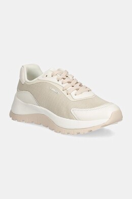 Кроссовки RUNNER LACE UP MESH MIX Calvin Klein, бежевый 9byh-obd1y1_01x | beżowy