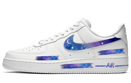 Кроссовки Nike Air Force 1 Skateboard Shoes Women's Low-Top White Blue dd8959-100(team366-星空宇宙) | white/blue