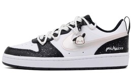 Кроссовки Nike Court Borough 2 Skateboarding Shoes Women's Low-top White/Black/Silver, черный/белый bq5448-115(team52-帕恰狗) | black/white