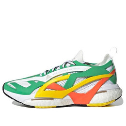 Кроссовки (WMNS) Adidas Stella McCartney x Solar Glide 'Green Impact Orange', зеленый gx9860 | green/white