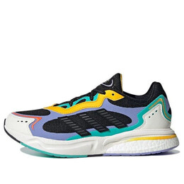 Кроссовки (WMNS) Adidas SN1997 Cozy Wear-resistant Black Purple Yellow, черный gw2735 | black/light purple/yellow/light green/white