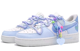 Кроссовки Nike Air Force 1 Skateboarding Shoes Unisex Low-top Dark Blue, синий cw2288-111(team400-浪漫情人男女款蓝) | sweet blue