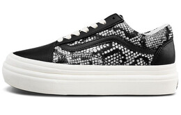 Кроссовки Old Skool ComfyCush Vans Lx 'Black Snakeskin' Women's vn0a4u1e26f