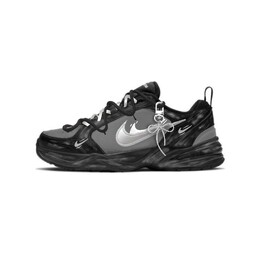 Кроссовки Air Monarch 4 Chunky унисекс с низким верхом, черный/серебряный Nike 415445-001(team502-银色蝴蝶结) | black/silver