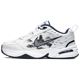 Кроссовки Air Monarch 4 Chunky унисекс с низким верхом синего/белого цвета Nike, синий/белый 415445-102(team56-宝塔千峰) | blue/white