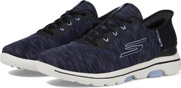 Кроссовки Go Golf Walk 5 Hands Free Slip-Ins Skechers, цвет Black/Lavender 9905403 | black/lavender