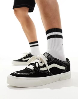 Черно-белые кроссовки Vans Rowley Classic 134328137 | schwarz