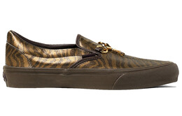 Кроссовки Slip-On Needles X Vault Classic Vans V 'Animal Print - Brown' vn0a3qxy2gu