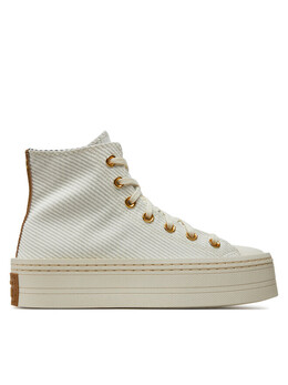 Тканевые кроссовки Chuck Taylor All Star Modern Lift Platform Corduroy Converse, бежевый chuck taylor all star modern lift platform corduroy a07204c | beige
