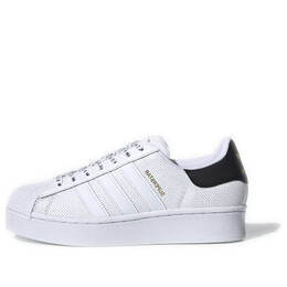 Кроссовки суперзвезда смелый Adidas, белый fv3443 | white/black/gold