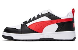 Кроссовки Puma Rebound V6 Low 'White Black Red' 392328-04