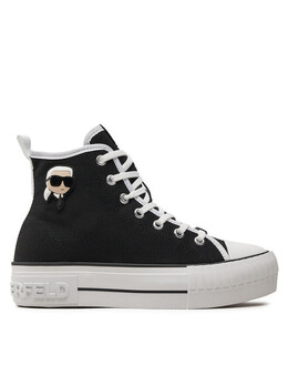 Тканевые кроссовки Karl Lagerfeld, черный kl60444 | schwarz