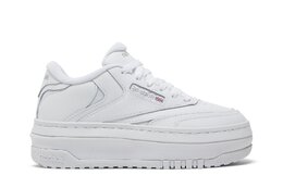 Кроссовки Wmns Club C Extra Reebok, белый ie6679 | footwear white/footwear white/pure grey
