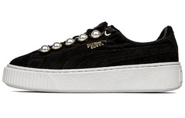 Кроссовки Puma Suede Platform Bling 'Black' Women's 366688-01