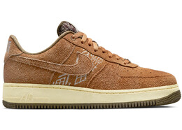 Кроссовки Nike Air Force 1 Low '07 PRM NAI-KE, коричневый fb4958-221 | brown
