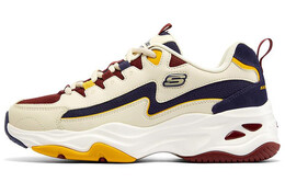Кроссовки Skechers D'Lites 4.0 Chunky Sneakers Women's Low-Top Beige Yellow/Blue 149493-ntbg