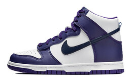Кроссовки Nike Dunk High Electro Purple Midnight Navy GS dh9751-100