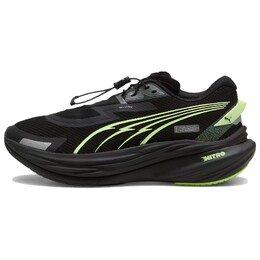 Кроссовки женские Deviate NITRO 3 с низким верхом, черный/зеленый Puma 310081-01 | black/green