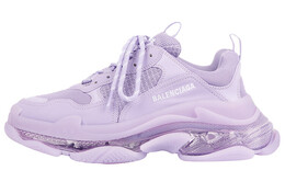Кроссовки Balenciaga Triple S Clear Sole, фиолетовый 544351w2ga15890