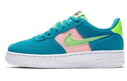 Кроссовки Nike Air Force 1 LV8 Oracle Aqua GS cj4093-300