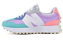Кроссовки New Balance 327, зеленый / фиолетовый / розовый ws327pa | green purple powder