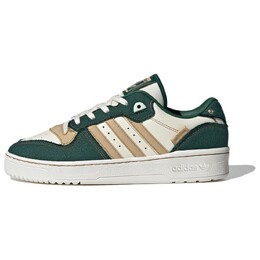 Кроссовки Adidas Rivalry Lifestyle Shoes Unisex Low-top Forest Green / Han Jade White / Black No.1, зеленый ih3293 | forest green / han jade white / black no.1