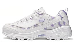 Кроссовки Skechers Chunky Sneakers Women's Low-top White/purple, фиолетовый 150234-wlv | white/purple