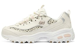 Кроссовки Skechers DLITES Lifestyle Shoes Women's Low-top Rice/White/Pink/Black, цвет Off-white 150236-ofpk | off-white