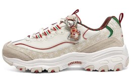 Кроссовки Skechers D"Lites 1.0 Chunky Sneakers Women's Low-top White, белый 150037-ntmt | white