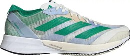 Женские кроссовки Adidas Adizero Adios 7, белый/зеленый 22adiwdzrds7blkylftw | white/green