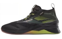 Кроссовки Reebok Training Shoes Unisex Low-top Black/Green, черный/зеленый 100074116 | black/green