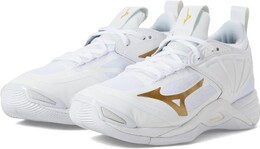 Кроссовки Wave Momentum 2 Mizuno, цвет White/Gold 9511713 | white/gold