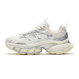 Кроссовки Anta Chunky Sneakers Women's Low-top Ivory White/silver, слоновая кость 122438897-1 | ivory white/silver