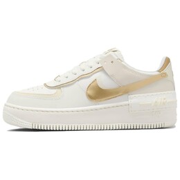 Кроссовки Nike Air Force 1 Skateboard Shoes Women's, белый/золотой dz1847-108 | white gold