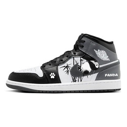 Баскетбольные кроссовки Air 1 Vintage Unisex High-Top White/Black Jordan dq8426-001(team56-爬树么么儿) | black