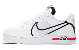 Кроссовки Nike Air Force 1 Low, белый/черный cd6960-100