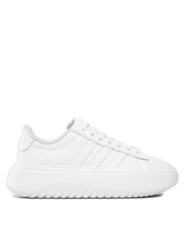Кроссовки Grand Court Platform Adidas, белый grand court platform ie1089 | weiß
