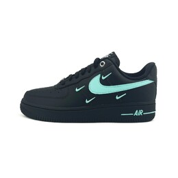 Кроссовки Air Force 1 для скейтбординга унисекс с низким верхом, черный/зеленый Nike hq1180-001（team531-孔雀石） | emerald