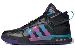 100DB Скейтбординг Кроссовки Унисекс Средний Верх Черный/фиолетовый Adidas Neo h03422