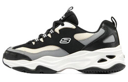 Кроссовки женские D"Lites 4.0 Chunky с низким верхом, белые/черные Skechers 896144-bkw