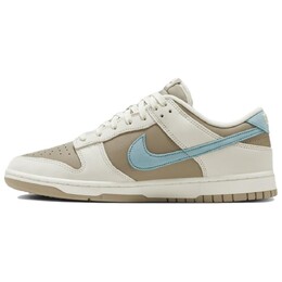Кроссовки Nike Dunk Skateboarding Shoes Unisex Low-top Rice/brown/blue, бежевый/коричневый/синий hq1175-240 | beige/brown/blue
