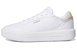 Кроссовки для скейтбординга на платформе женские, низкие, белые Adidas Neo gz1689