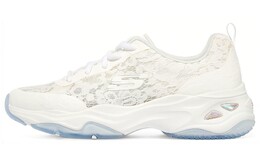 Кроссовки женские D"Lites 4.0 Chunky с низким верхом белого цвета Skechers 896092-wht