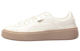 Кроссовки Puma Basket Platform Patent Marshmallow 'White' Women's 363314-05